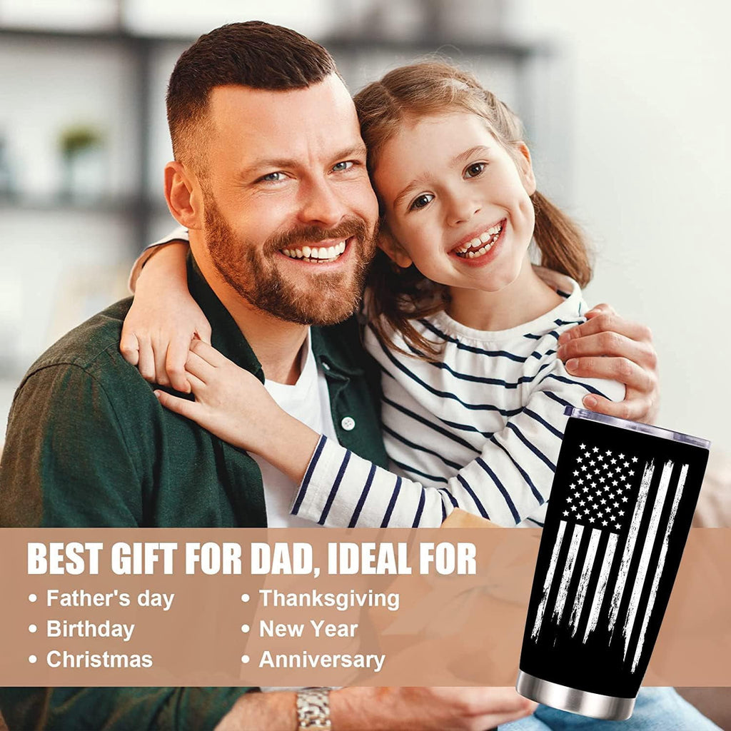 Old Lives Matter Tumbler for Dad Grandpa Men, Stainless Steel Coffee Mug for Birthday Retirement Gifts 20 OZ