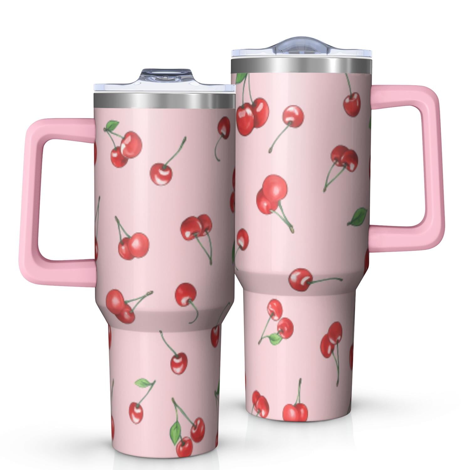 1pc nutcracker 40oz Tumbler with Straw & Handle - Insulated Stainless Steel Cup | Holiday Gift for Man Women (Christmas, Valentine's, Birthday) - Insulated Tumbler
