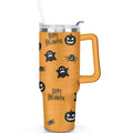 1pc Paw prints 40oz Tumbler with Straw & Handle - Insulated Stainless Steel Cup | Holiday Gift for Man Women (Christmas, Valentine's, Birthday) - Insulated Tumbler