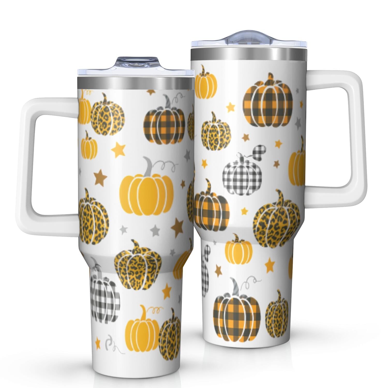 1pc nutcracker 40oz Tumbler with Straw & Handle - Insulated Stainless Steel Cup | Holiday Gift for Man Women (Christmas, Valentine's, Birthday) - Insulated Tumbler