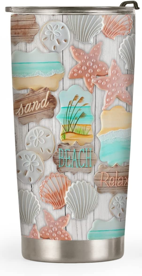 20oz Butterfly Gifts for Women, Valentines Day Gifts for Her, Coffee Thermos For Women, Coffee Gifts for Women, Colorful Rainbow Butterfly Tumbler Cup, Insulated Travel Coffee Mug with Lid - Insulated Tumbler