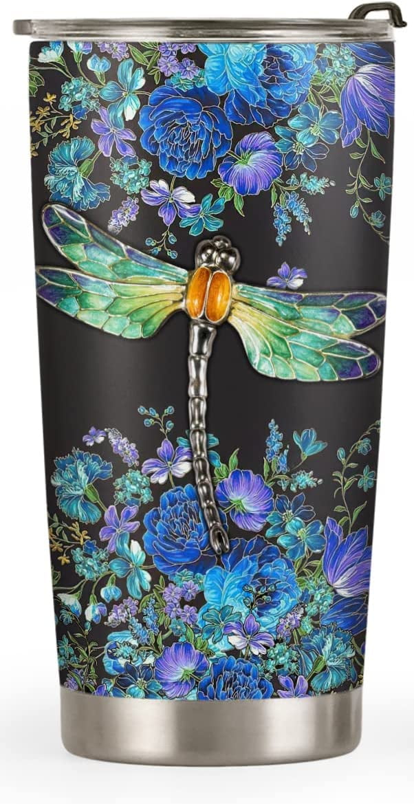20oz Birthday Gifts for Women, Daughter Friend Gifts for Women Birthday Unique Inspirational Gifts Turtle To Daughter Tumbler Cup with Lid, Double Wall Vacuum Insulated Travel Coffee Mug - Insulated Tumbler