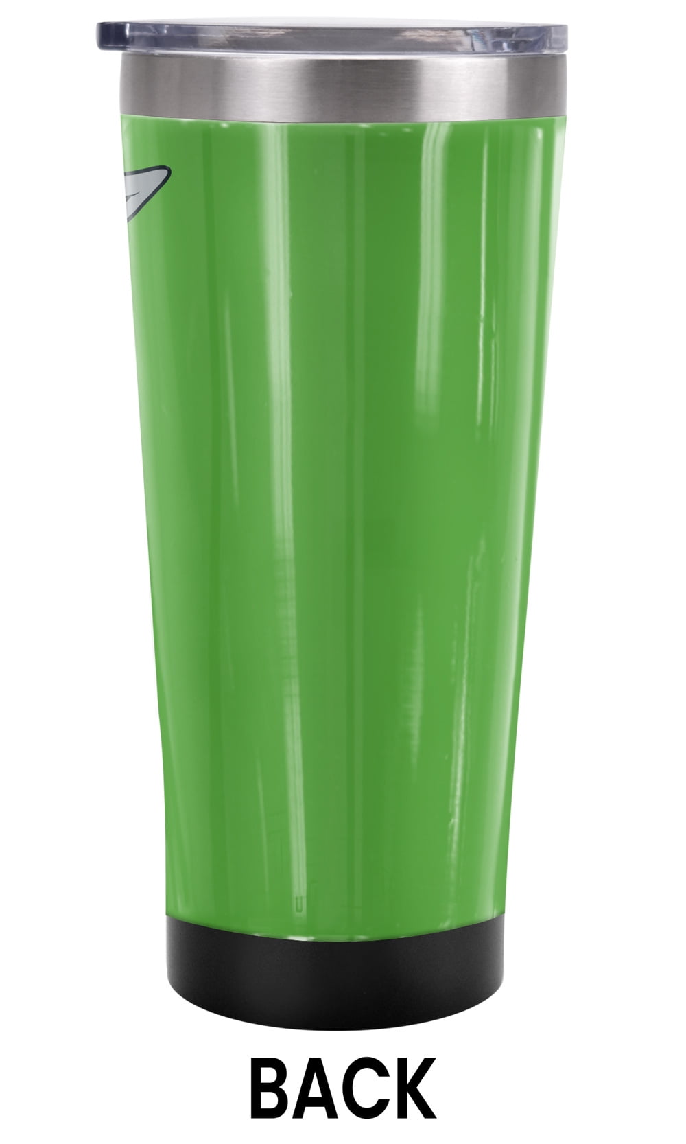 Looney Tunes Official Bugs Bunny Green Background 20 oz Travel Tumbler, Stainless Steel, Vacuum Insulated with Leak Resistant Slide-Lock Lid