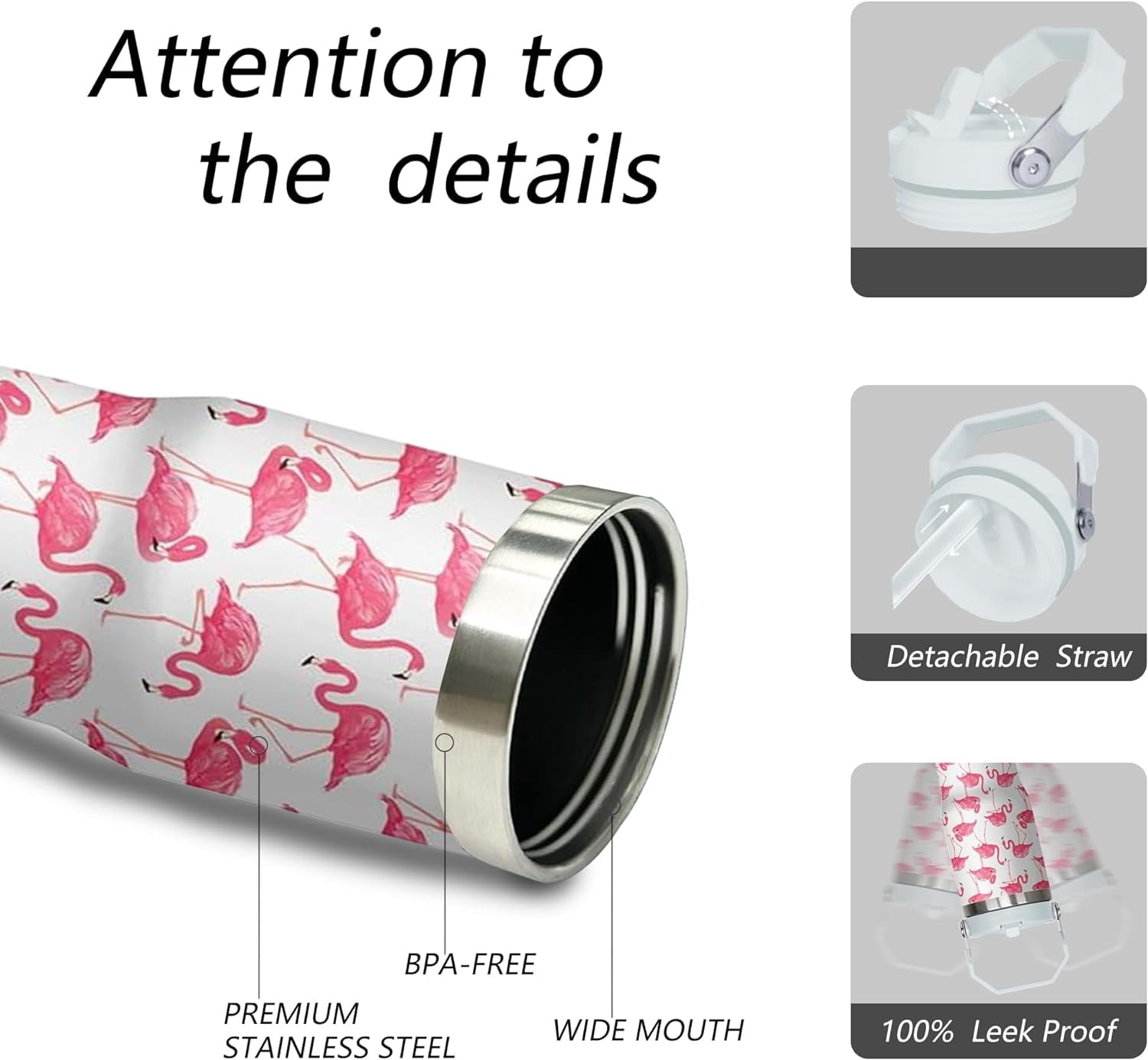 30 oz Purple Butterfly Tumbler with Handle and Filp Straw, Stainless Steel Cup with Lid and Straw, Travel Coffee Mug Insulated Water Bottle,Christmas Birthday Mothers Day Gifts for Women Animal Lovers - Tumbler