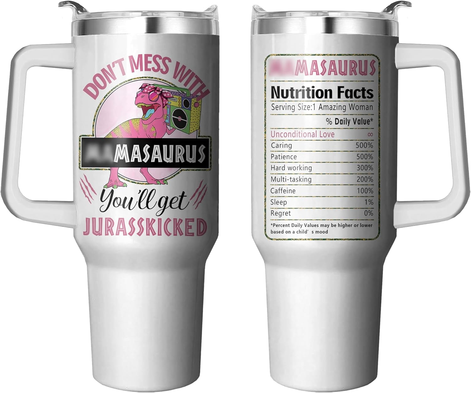 40 Oz Horse Tumbler with Straw and Handle, Double Wall Stainless Steel Horse Mugs for Horse Lovers, Horse Gifts for Women Insulated Horse Cups, 40 Oz Horse Coffee Cup Gifts for Horse Lovers Women - Insulated Tumbler