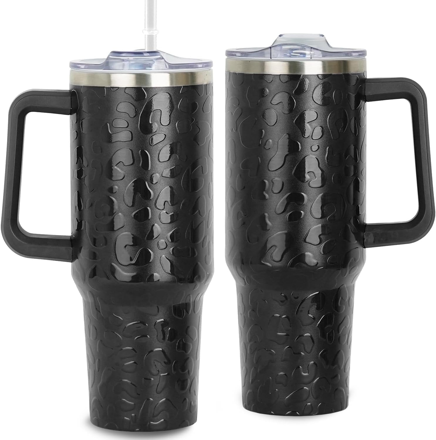 40oz Bee Tumbler With Handle Lid and Straw -Bee gifts for women Bee Travel Coffee Cup-Bee Gifts For Bee Lover-Bee Mugs - Tumbler