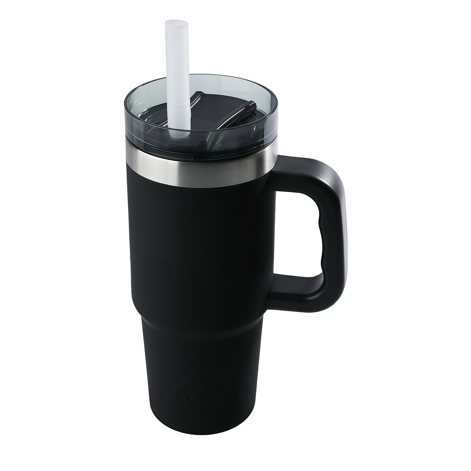 (6 pack) Ozark Trail 18 oz Stainless Steel Insulated Tumbler with Handle, Black