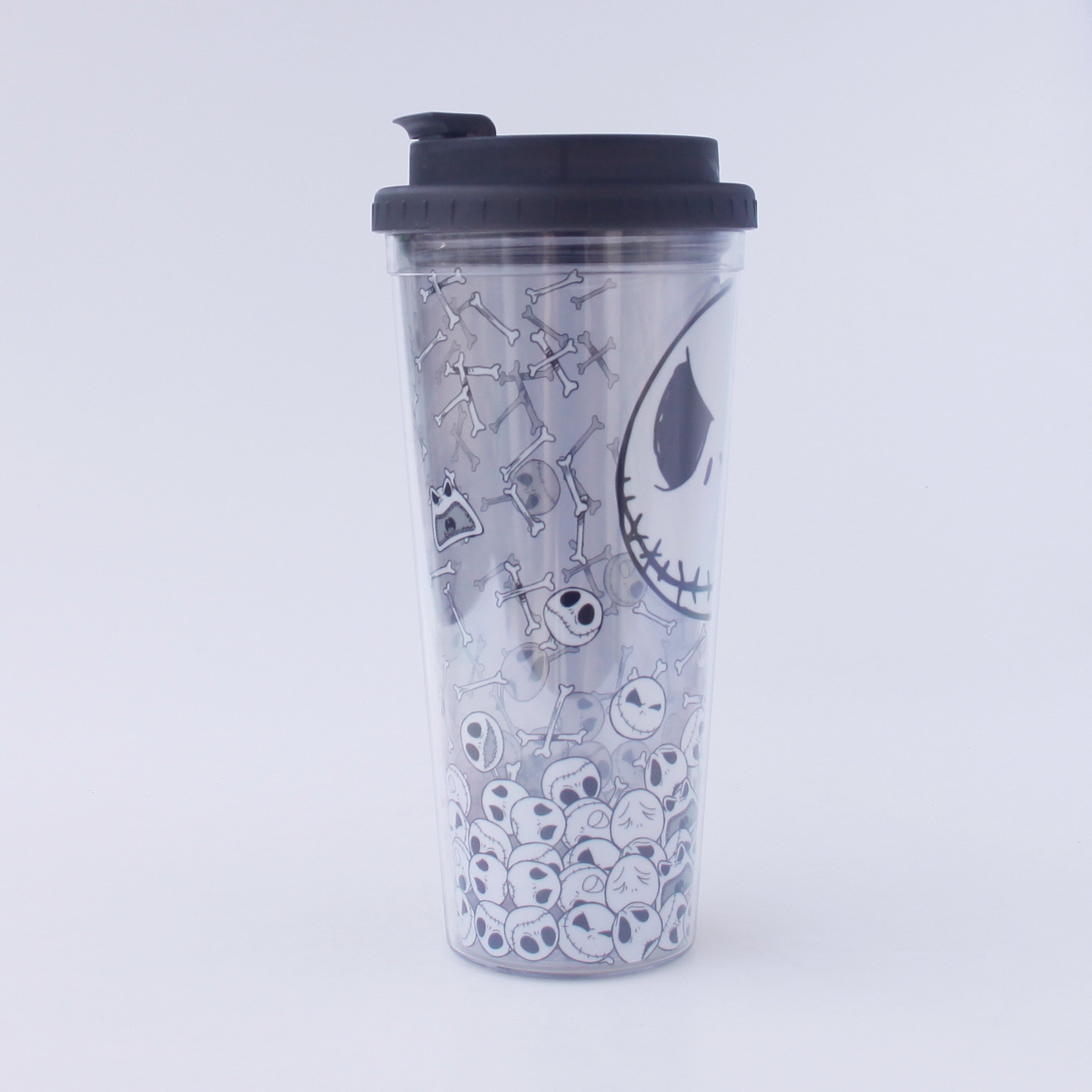 Disney The Nightmare Before Christmas Jack And Skulls Plastic Travel Tumbler
