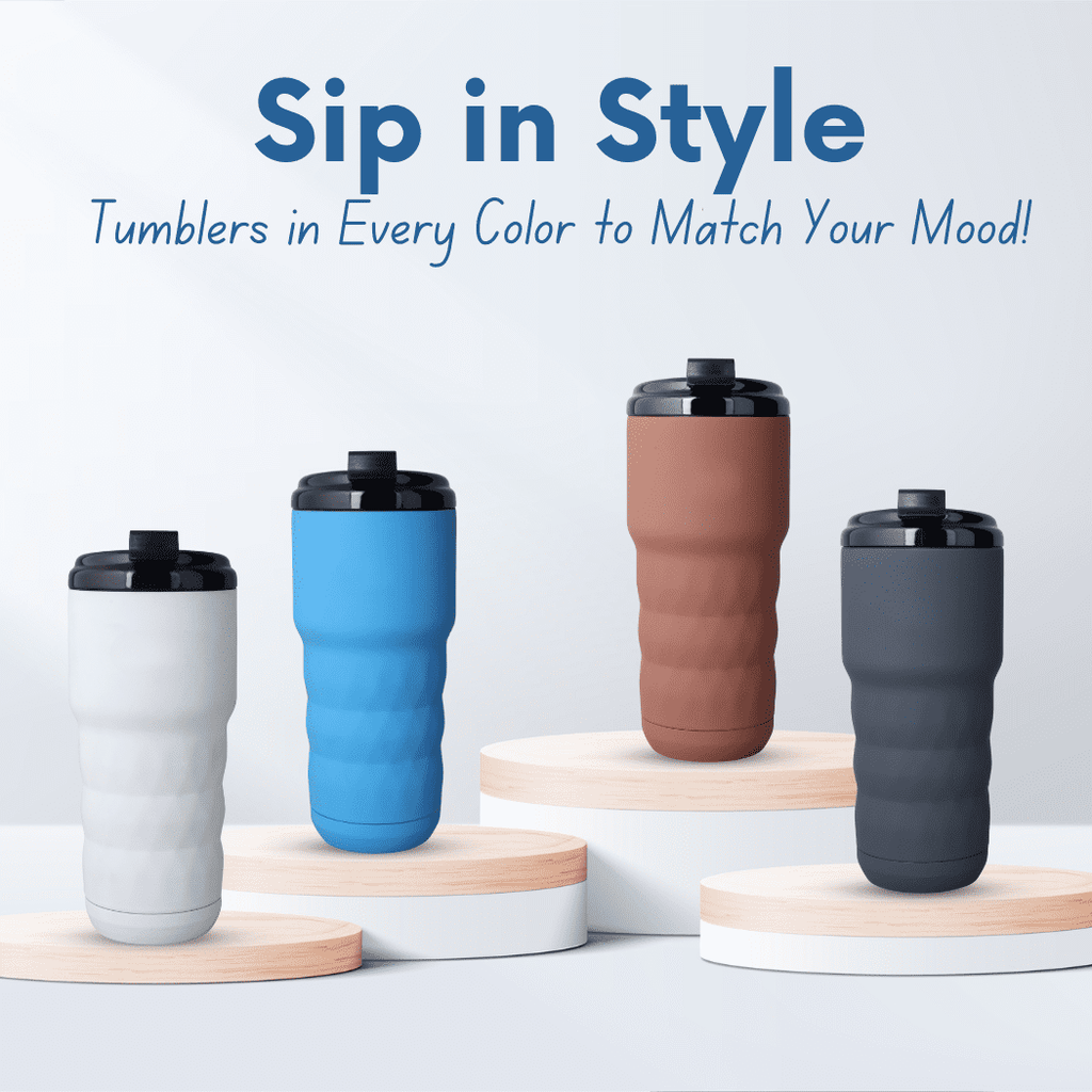 SINT Insulated Coffee Mug 20 oz, Insulated Coffee Cups with Flip Lid, Stainless Steel Coffee Mugs Spill Proof, Double Wall Vacuum Tumblers, Reusable To Go Mug for Hot/Ice Coffee Tea - Blue