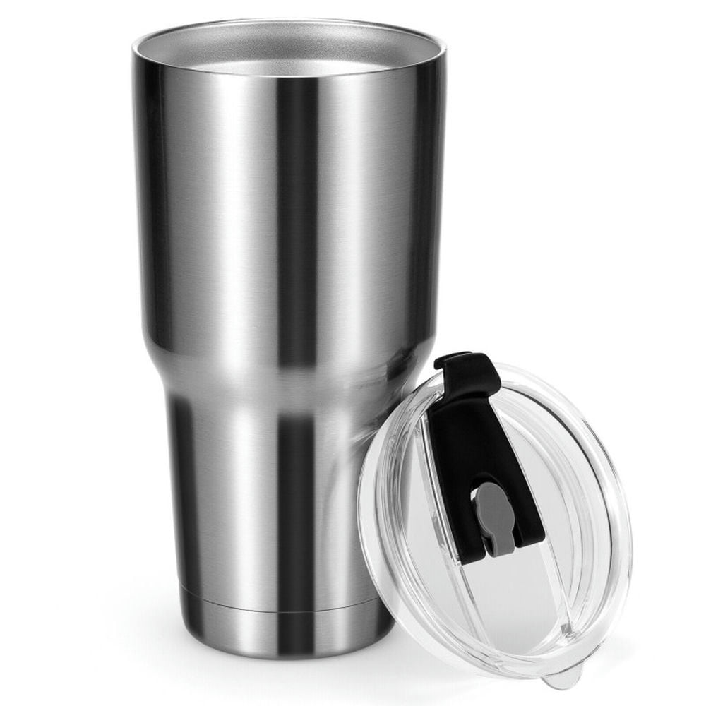 Topcobe 30oz Stainless Steel Tumbler Cup Double Wall Vacuum Insulated Mug with Lid for Home Kitchen Dorm