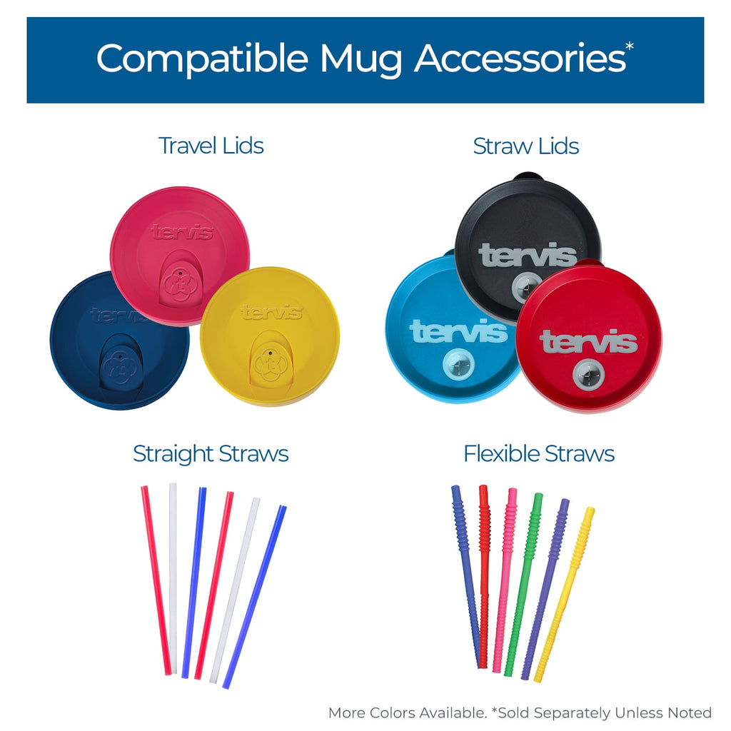 Tervis Trailer Bears Made in USA Double Walled  Insulated Tumbler Travel Cup Keeps Drinks Cold & Hot, 16oz Mug, Classic