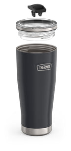 Thermos Stainless Steel Tumbler, w/ Slide Lock Lid, Graphite, 18 oz