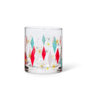 Abbott Collection Home 27-BOWLERAMA-OF Diamond Tumbler, 3 inches high, Pink/red