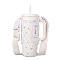 Ello Ultra Clean 24oz Insulated Leak-Proof Lid Tumbler with Sling, Strawberries - Insulated Tumbler
