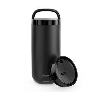 Ember Temperature Control Smart Tumbler 2, 16 oz, Slate Black, up - Insulated Travel Tumbler Cup
