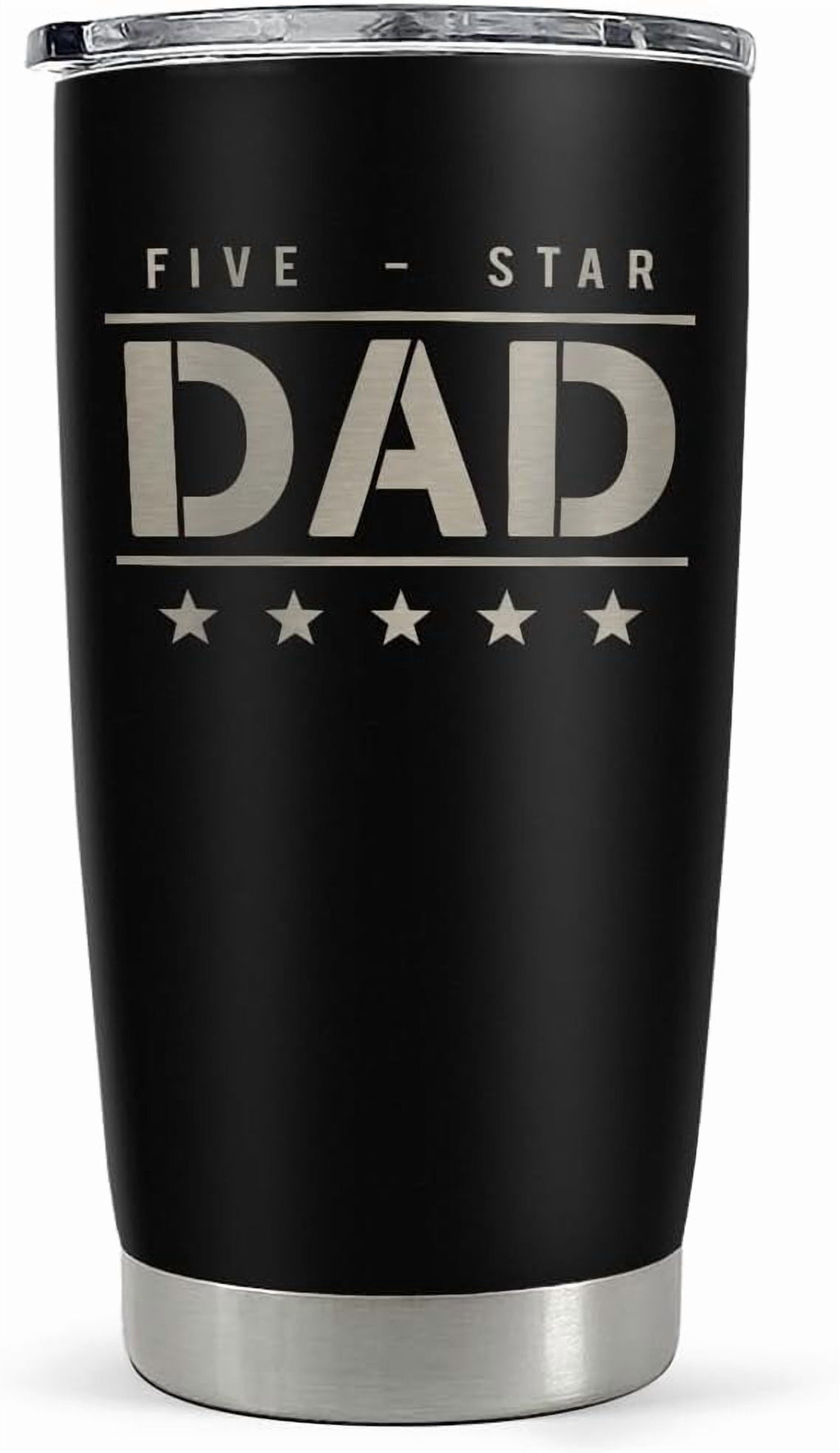 Daddy The Man The Myth The Legend Tumbler with Lid - 20oz Insulated Stainless Steel Mug - Coffee Mug for Sport Office Travel - Insulated Tumbler