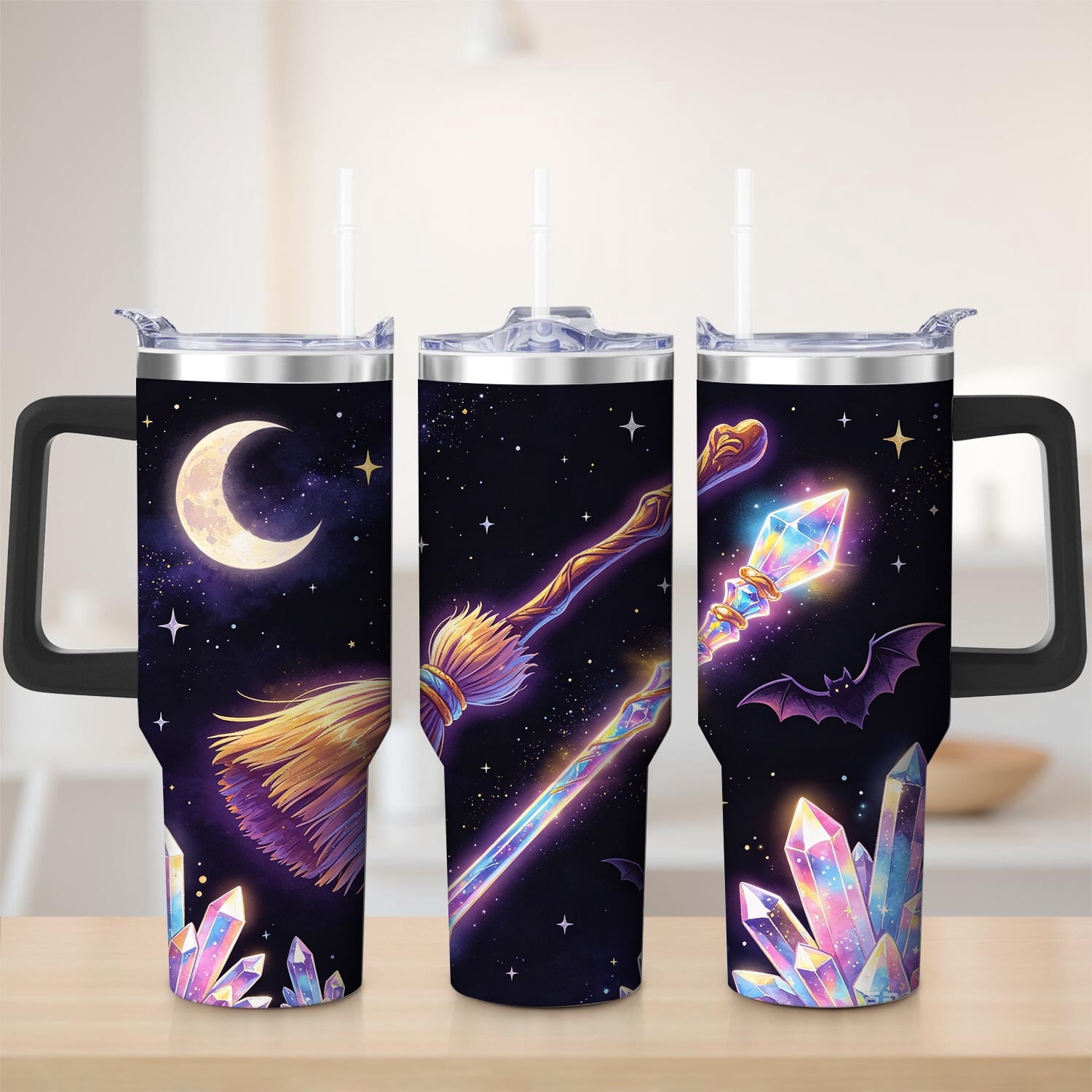 Magical Night Sky Stainless Steel Tumbler, 30oz - Tumbler
