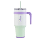 Reduce Cold1 40Oz Tumbler With Handle Stainless Steel Color Block - Insulated Travel Tumbler Cup