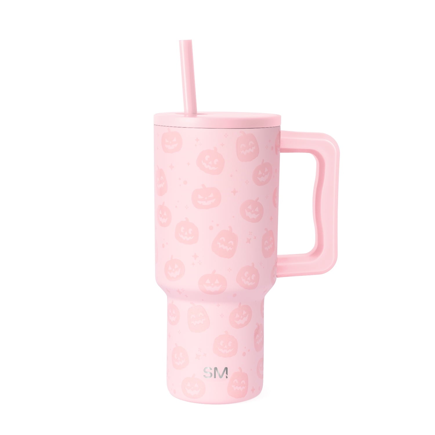 Simple Modern 30 fl oz Insulated Stainless Steel Trek Tumbler with Straw Lid | Seaglass Sage and Cream Checkmate - Insulated Tumbler