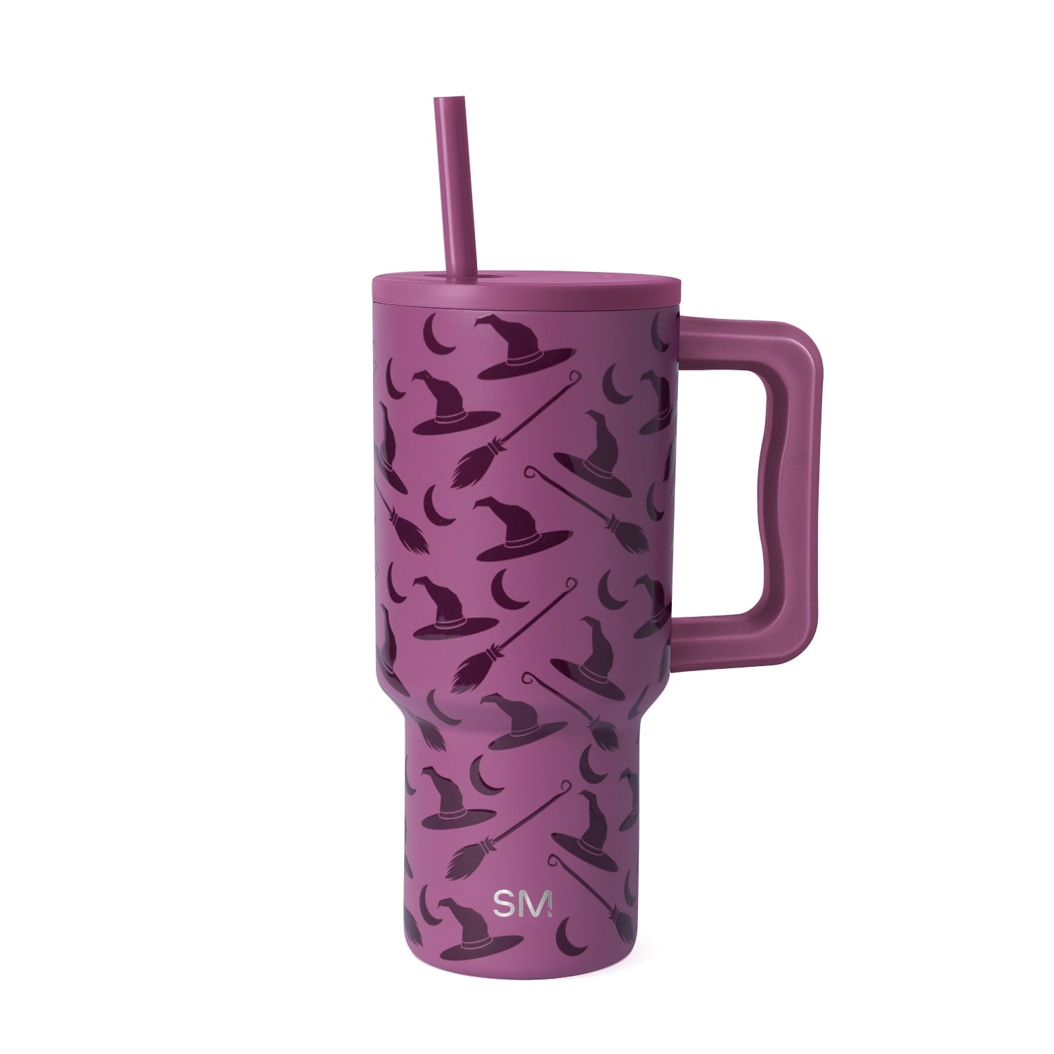 Simple Modern 30 fl oz Insulated Stainless Steel Trek Tumbler with Straw Lid | Seaglass Sage and Cream Checkmate - Insulated Tumbler
