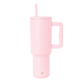 Simple Modern 40 fl oz Insulated Stainless Steel Trek Tumbler with Straw Lid | Cotton Candy Tie Dye - Insulated Tumbler
