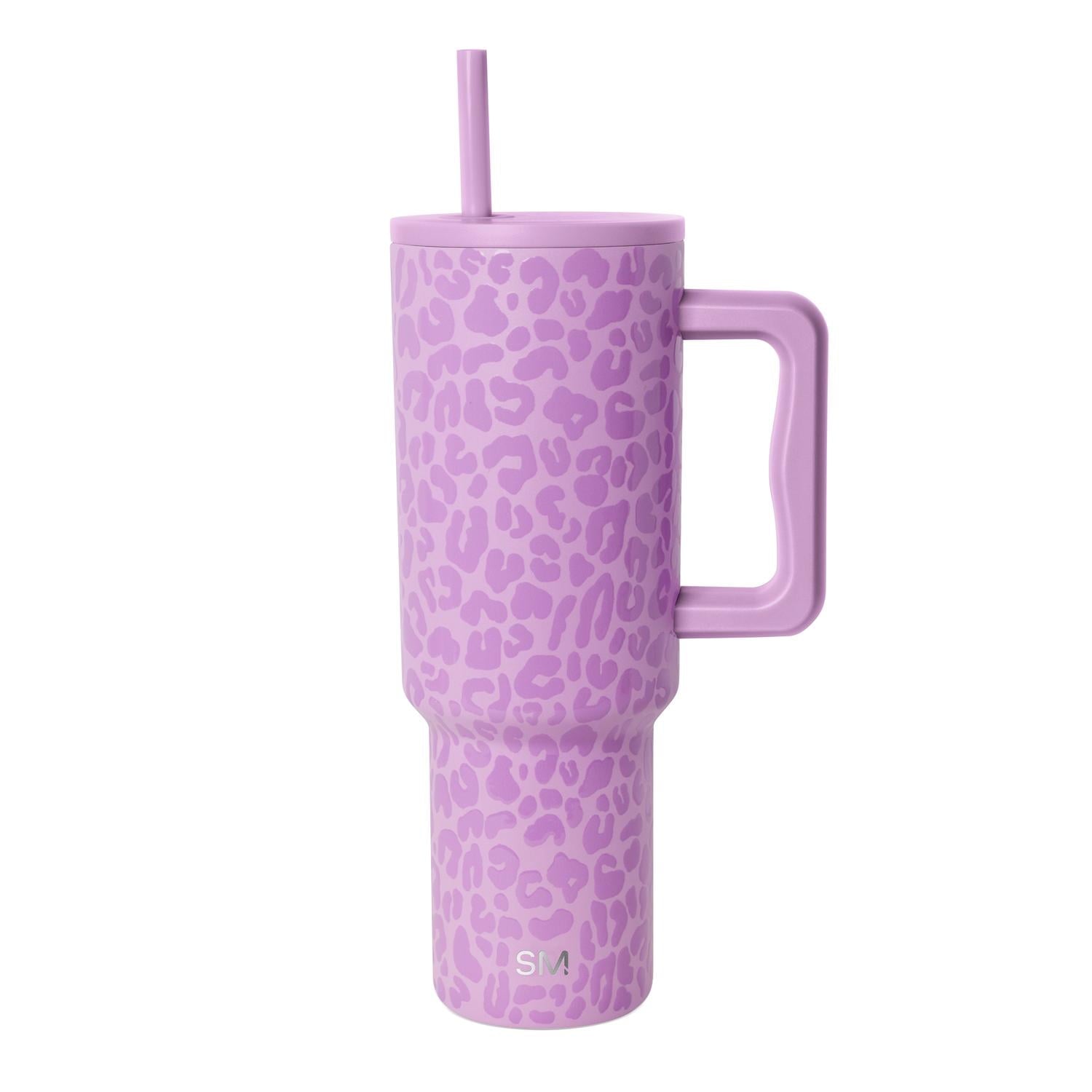 Simple Modern 40 fl oz Insulated Stainless Steel Trek Tumbler with Straw Lid | Forest - Insulated Tumbler