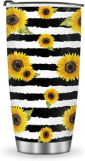 Sunflower Tumbler Gifts for Women Birthday Gift for Mom, Friend, Girls, 20oz thermos Travel Cup insulated Coffee for Christmas Mother''s Day, Valentine - Insulated Tumbler