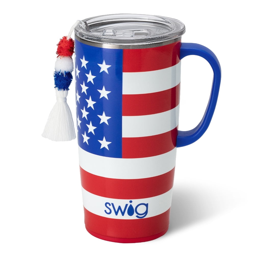 Swig Life 22oz Travel Mug | Insulated Stainless Steel Tumbler with Handle | Love All - Insulated Tumbler