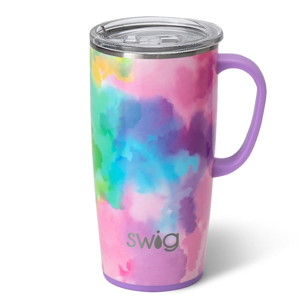Swig Life 22oz Travel Mug | Insulated Stainless Steel Tumbler with Handle | Love All - Insulated Tumbler