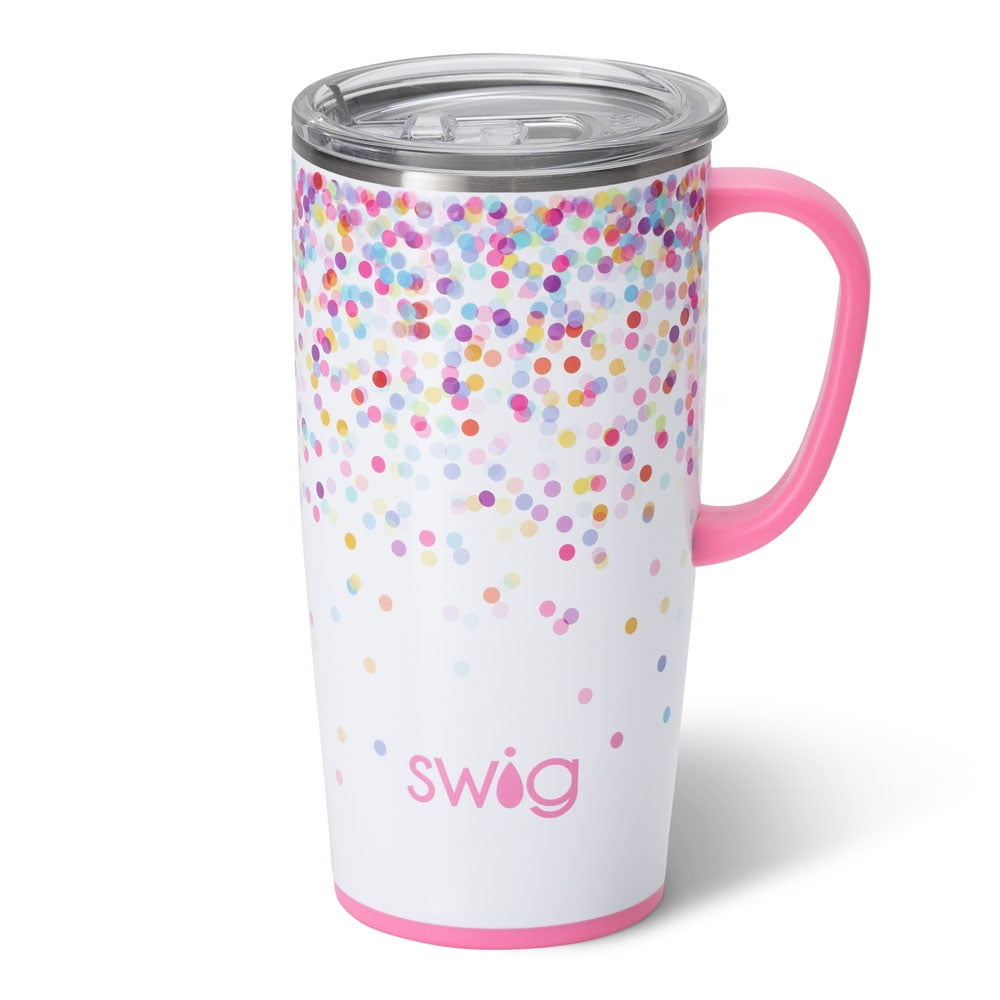 Swig Life 22oz Travel Mug | Insulated Stainless Steel Tumbler with Handle | Love All - Insulated Tumbler
