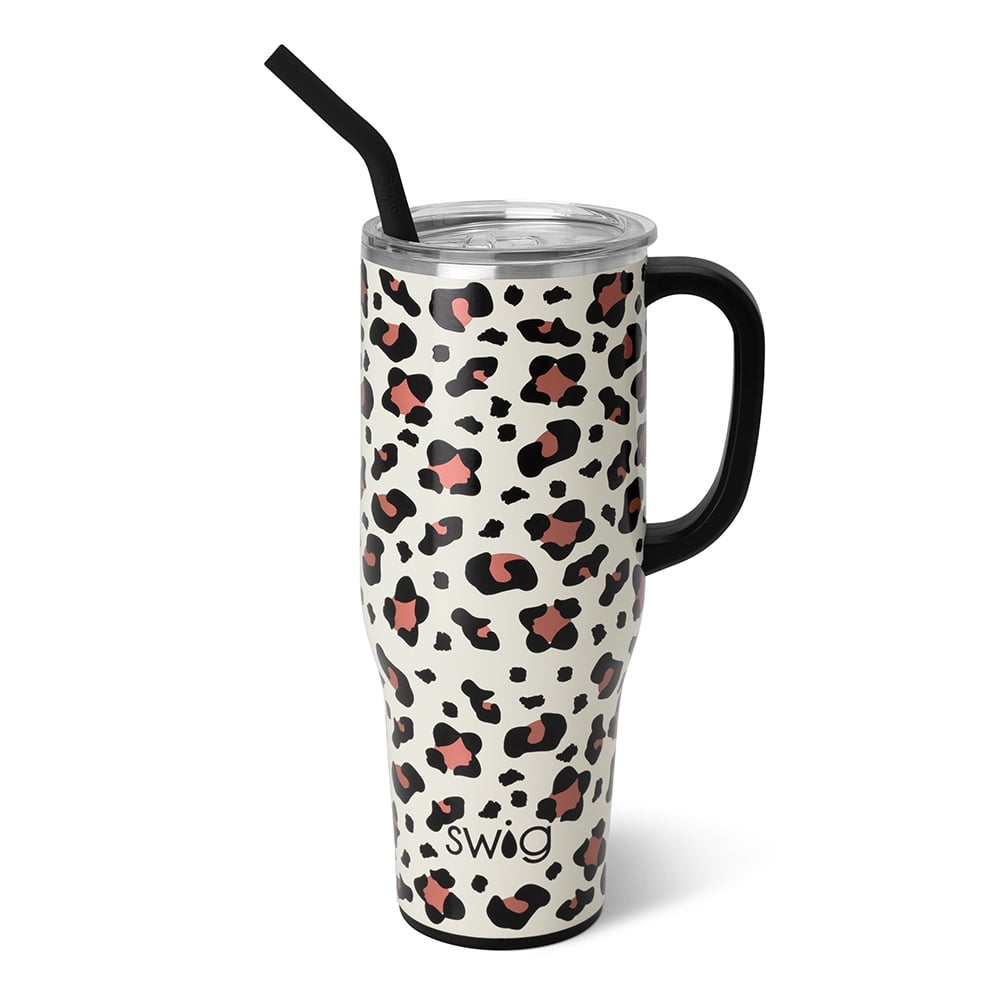 Swig Life 40oz Mega Mug | Insulated Stainless Steel Tumbler with Handle | Over The Rainbow - Tumbler