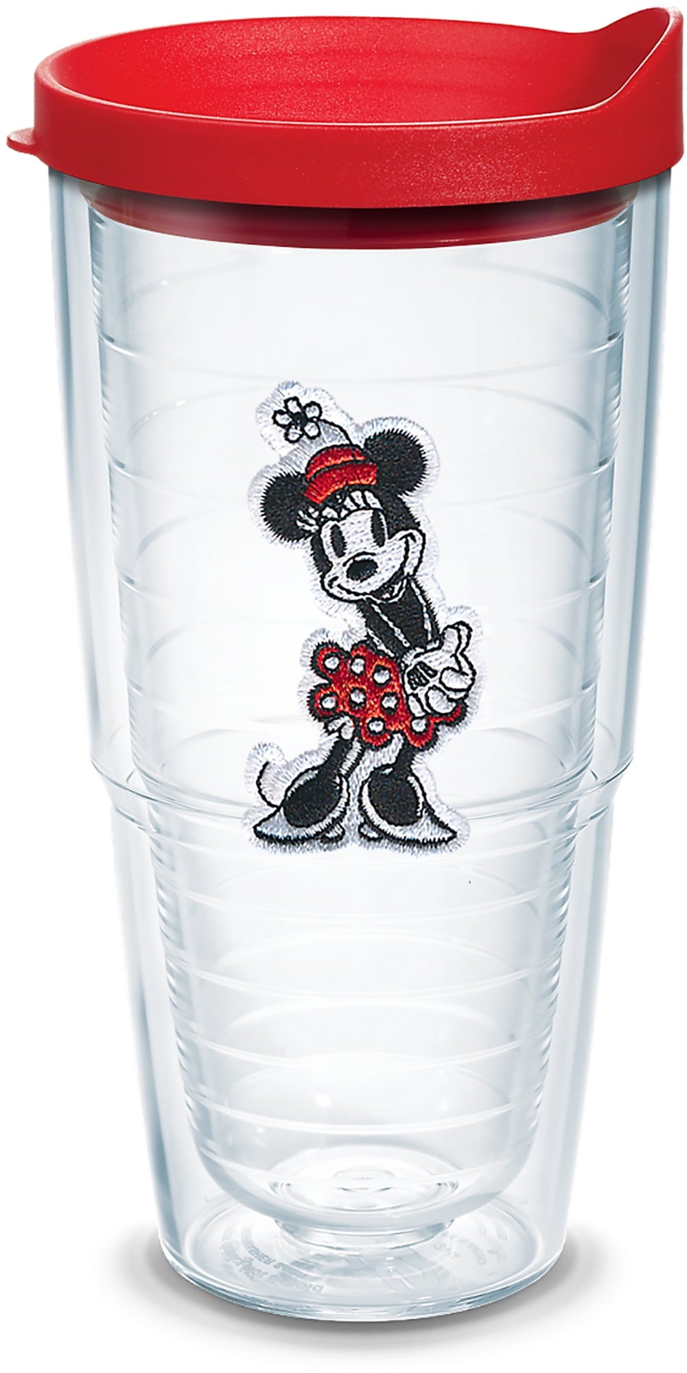 Tervis Disney Original Made in USA Double Walled  Insulated Tumbler Travel Cup Keeps Drinks Cold & Hot, 24oz, Minnie