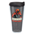 Tervis Marvel Deadpool Shhh No One Cares Made in USA Double Walled  Insulated Tumbler Travel Cup Keeps Drinks Cold & Hot, 24oz, Classic