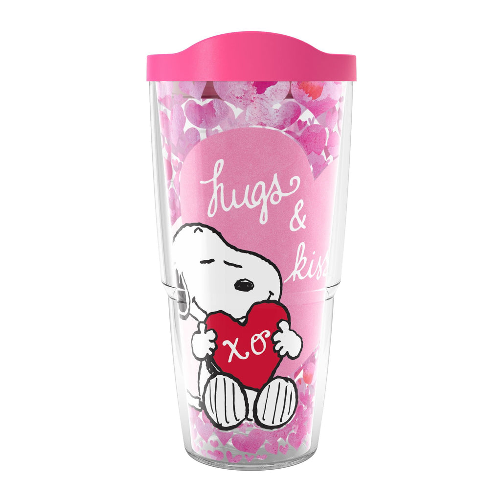 Tervis Peanuts - Snoopy Valentine's Day Hugs Made in USA Double Walled  Insulated Tumbler Travel Cup Keeps Drinks Cold & Hot, 24oz, Classic