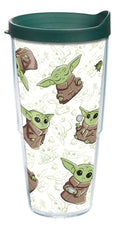 Tervis Star Wars - The Mandalorian Child Playing Made in USA Double Walled  Insulated Tumbler Travel Cup Keeps Drinks Cold & Hot, 24oz, Classic