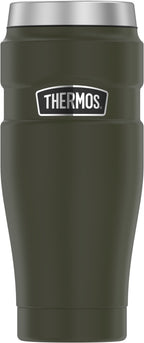 Thermos Stainless King Vacuum Insulated Stainless Steel Tumbler 16Oz Matte Rustic - Insulated Travel Tumbler Cup