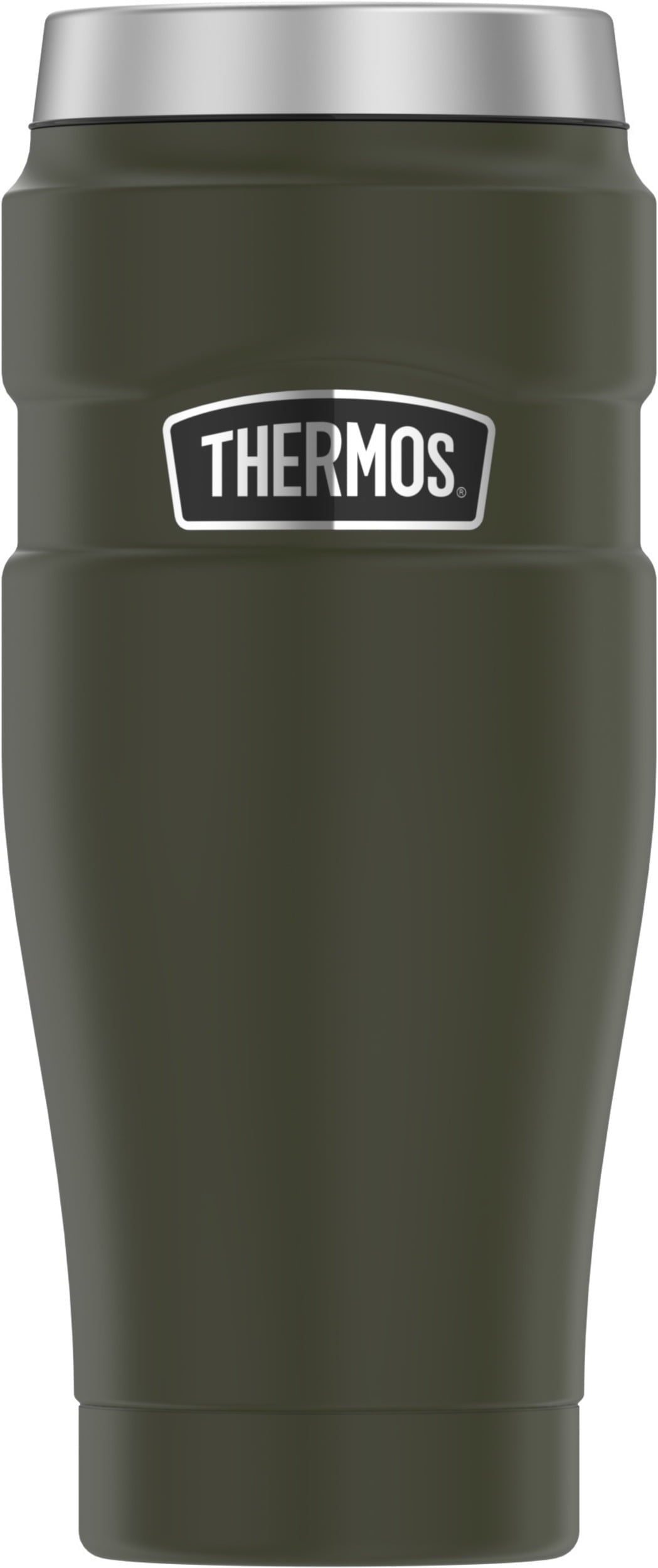 Thermos Stainless King Vacuum Insulated Stainless Steel Tumbler, 16oz, Matte Rustic Red - Insulated Tumbler