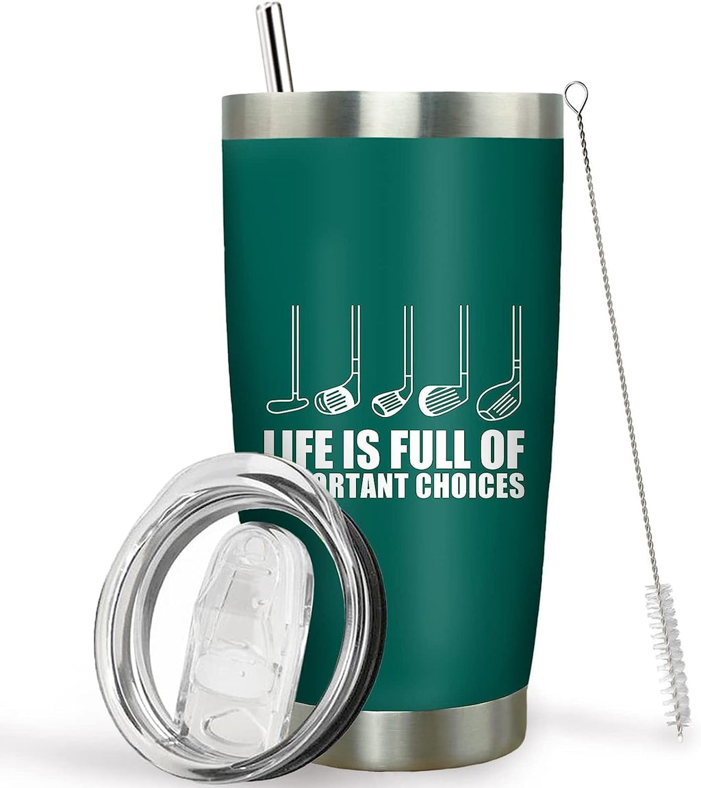 Tumbler for Men American Flag We The People Patriotic Coffee Tumbler for Mens 20 oz Vacuum Insulated Stainless Steel Travel Mug Gifts - Insulated Tumbler
