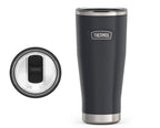 Thermos Stainless Steel Tumbler, w/ Slide Lock Lid, Graphite, 18 oz
