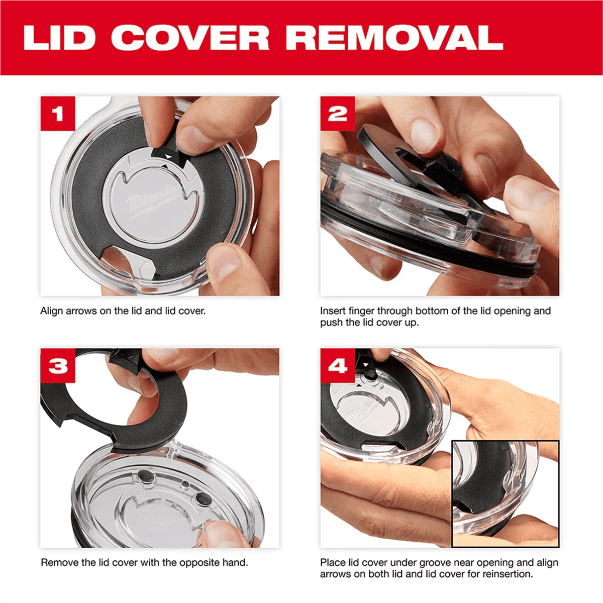 Milwaukee 48-22-8392R PACKOUT 20OZ TUMBLER