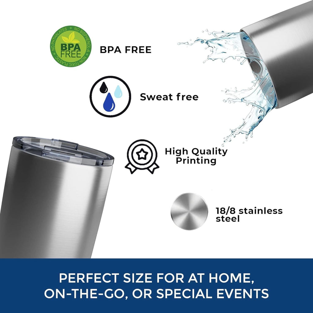 Gnome Sunflower Insulated Tumbler Cup with Lid, Stainless Steel 30oz Tumler, Gnome Gift for Coffee Lover