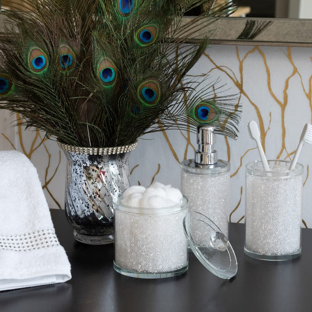 Sparkles Home Rhinestone Crystal-Filled Tumbler