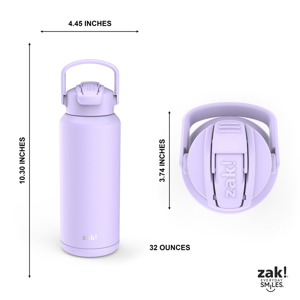 Zak! Liberty Stainless Steel Double Wall Insulated Tumbler 32 oz. Lavender (2598-X030)