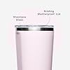 Corkcicle Classic 24 oz Holiday Triple-Insulated Stainless Steel Tumbler-Powder Puff
