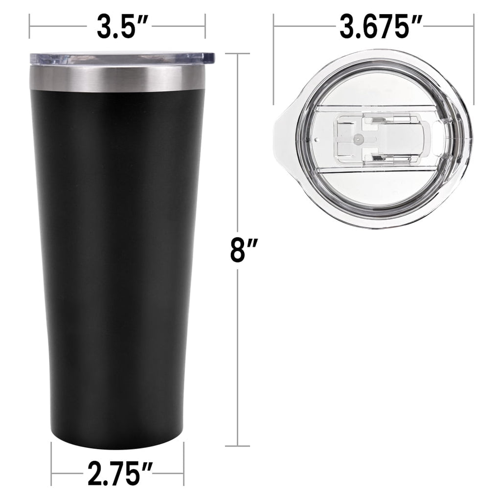 Looney Tunes Official Tweety Bird Pose 20 oz Travel Tumbler, Stainless Steel, Vacuum Insulated with Leak Resistant Slide-Lock Lid